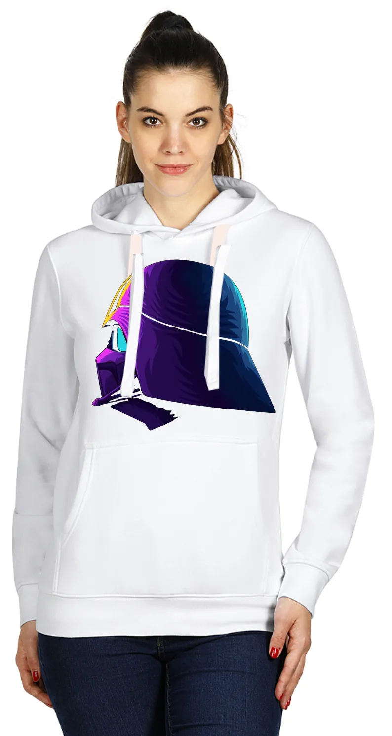 Hoodie beli - Darth Vader neon night