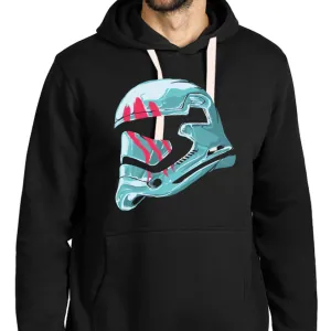Hoodie crni - Stormtrooper war helmet