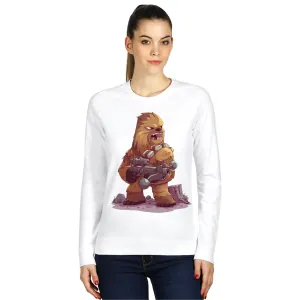 Duks beli - Chewbacca cartoon