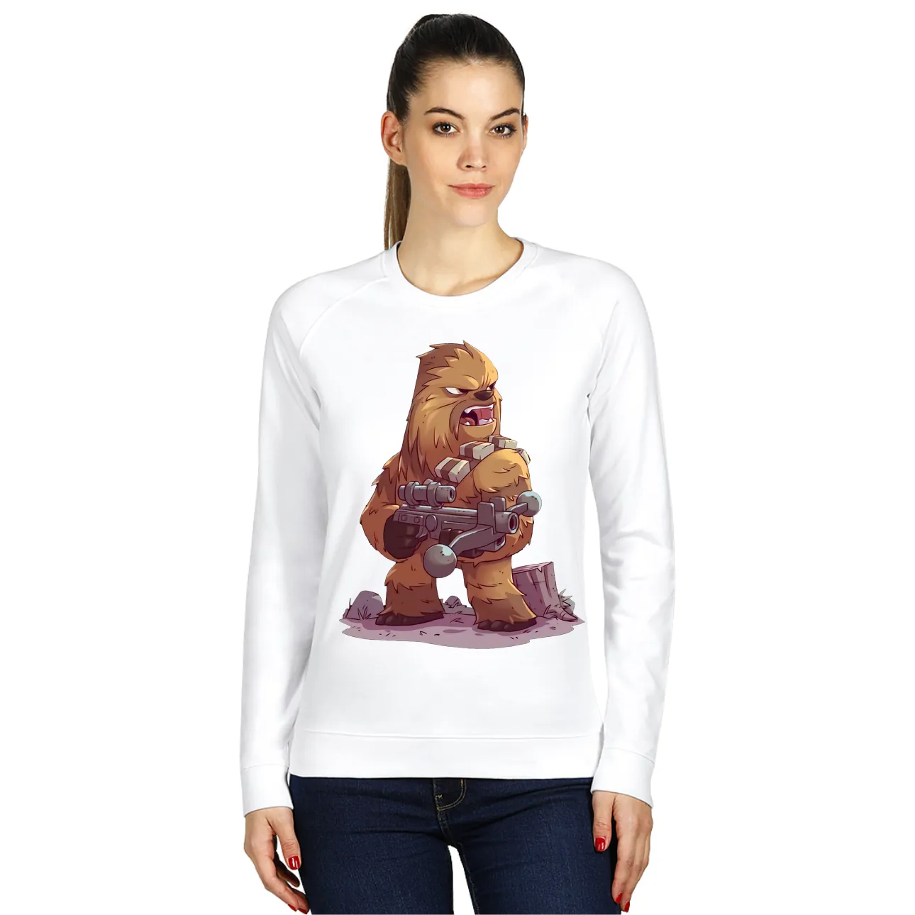 Duks beli - Chewbacca cartoon