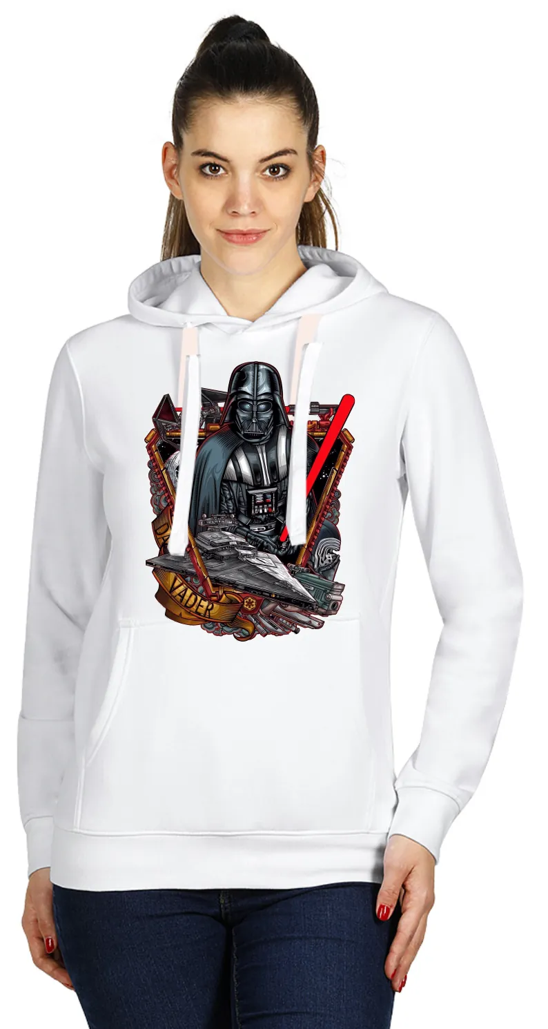 Hoodie beli - Darth Vader Vintage