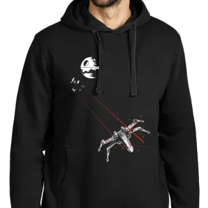 Hoodie crni - X-Wing Tie Fighter Star fight