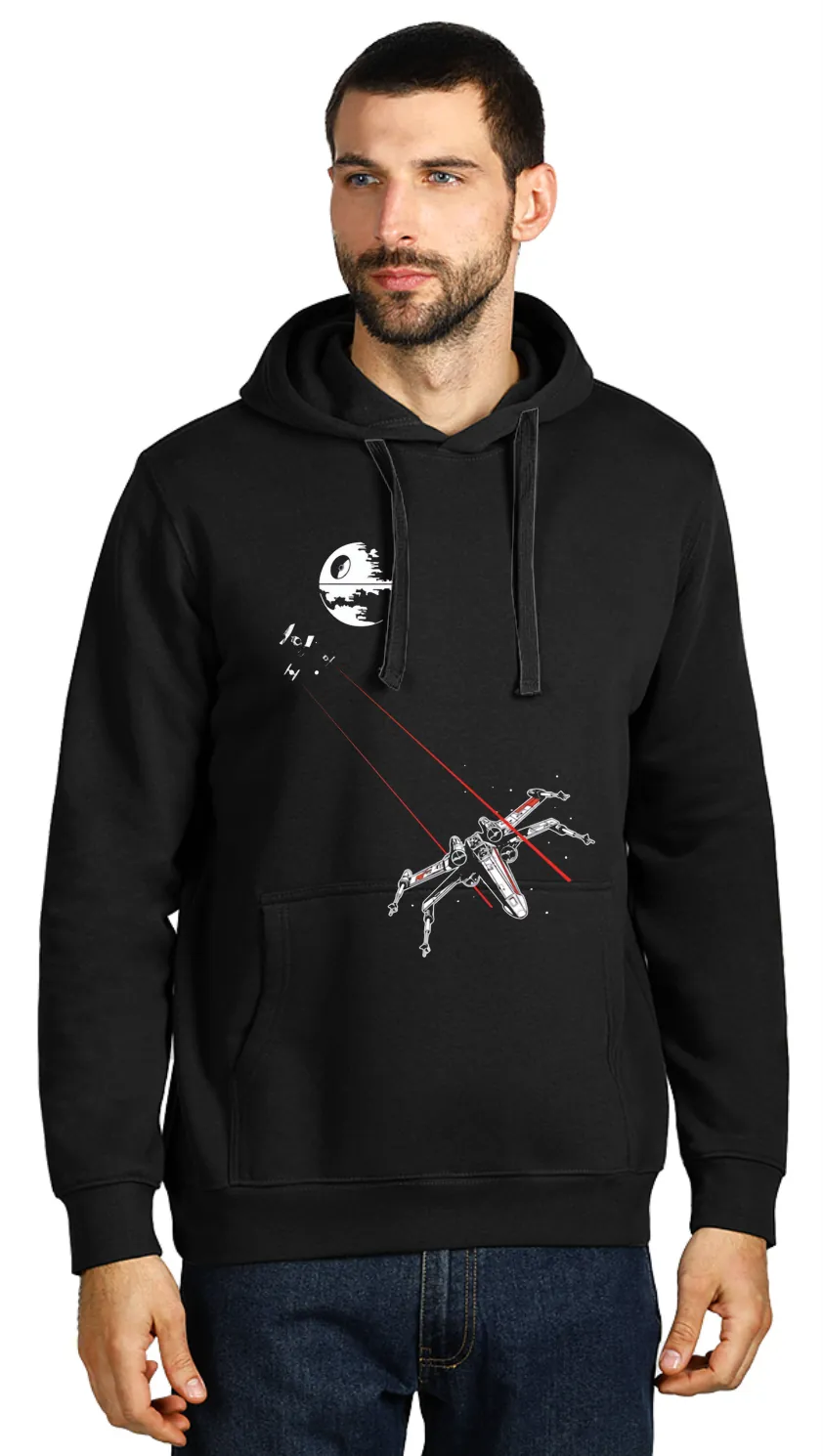 Hoodie crni - X-Wing Tie Fighter Star fight