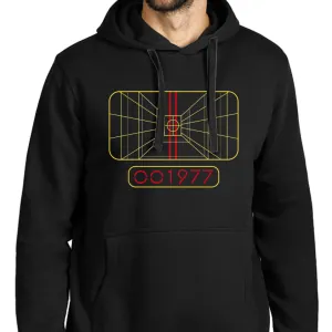 Hoodie crni - X Wing radar fight