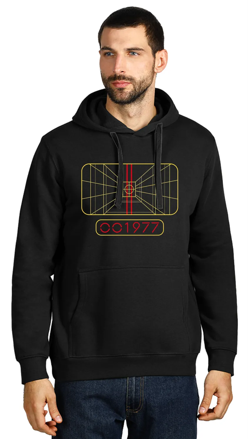 Hoodie crni - X Wing radar fight