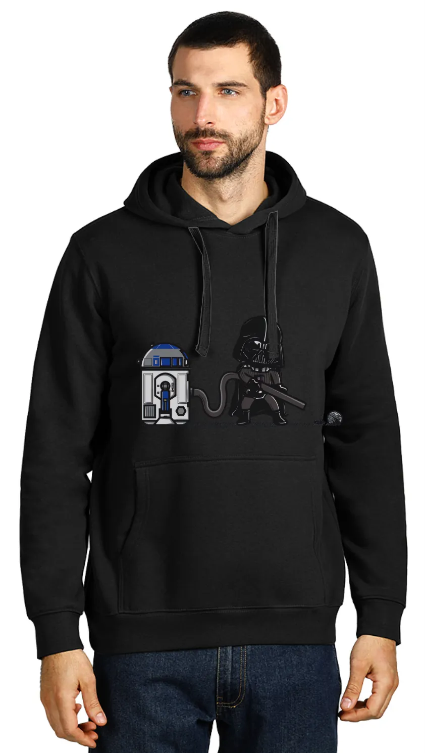 Hoodie crni - Darth Vader Vacuum Cleaner