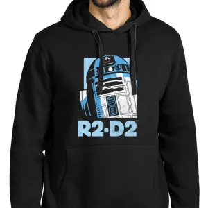 Hoodie crni – R2D2 Blue