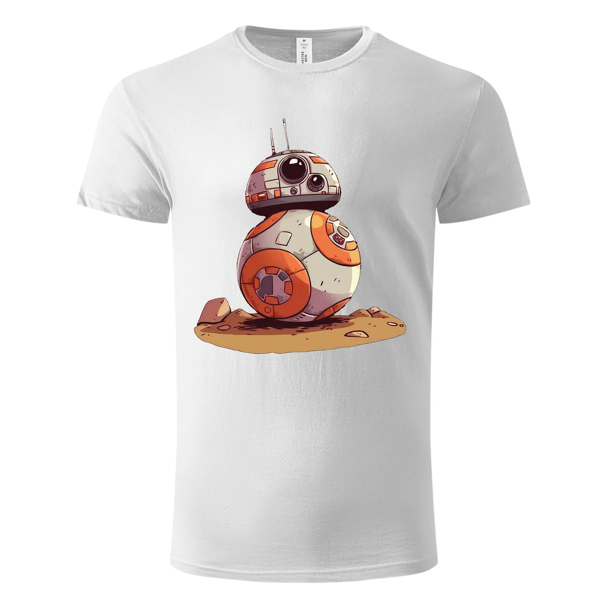 Majica kratkih rukava bela – BB8 Cartoonish Majica kratkih rukava bela – BB8 Cartoonish