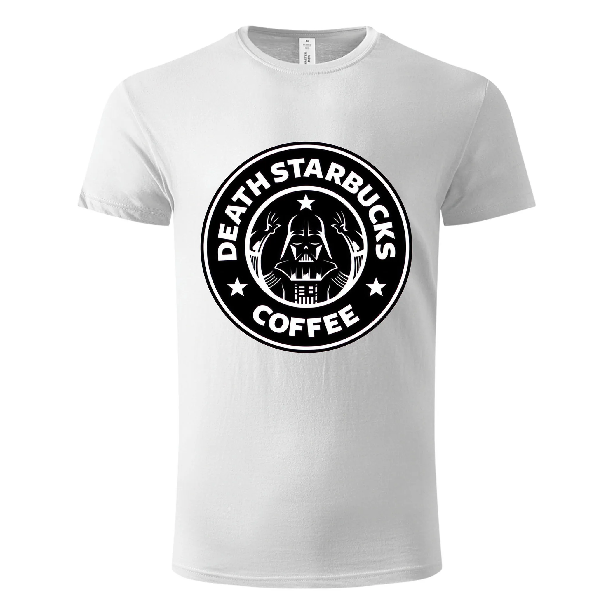 Majica kratkih rukava bela - Death Starbucks coffee