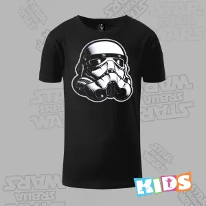 Dečija majica kratkih rukava crna - Stormtrooper art Dečija majica kratkih rukava crna - Stormtrooper art