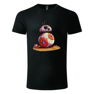 Majica kratkih rukava crna – BB8 droid cartoonish Majica kratkih rukava crna – BB8 droid cartoonish