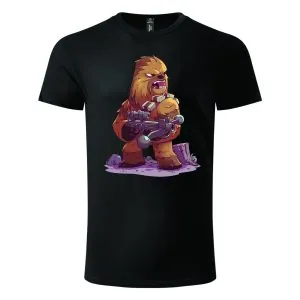 Majica kratkih rukava crna - Wookiee cartoonish