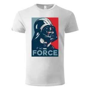 Majica kratkih rukava bela - Darth Vader Force Majica kratkih rukava bela - Darth Vader Force