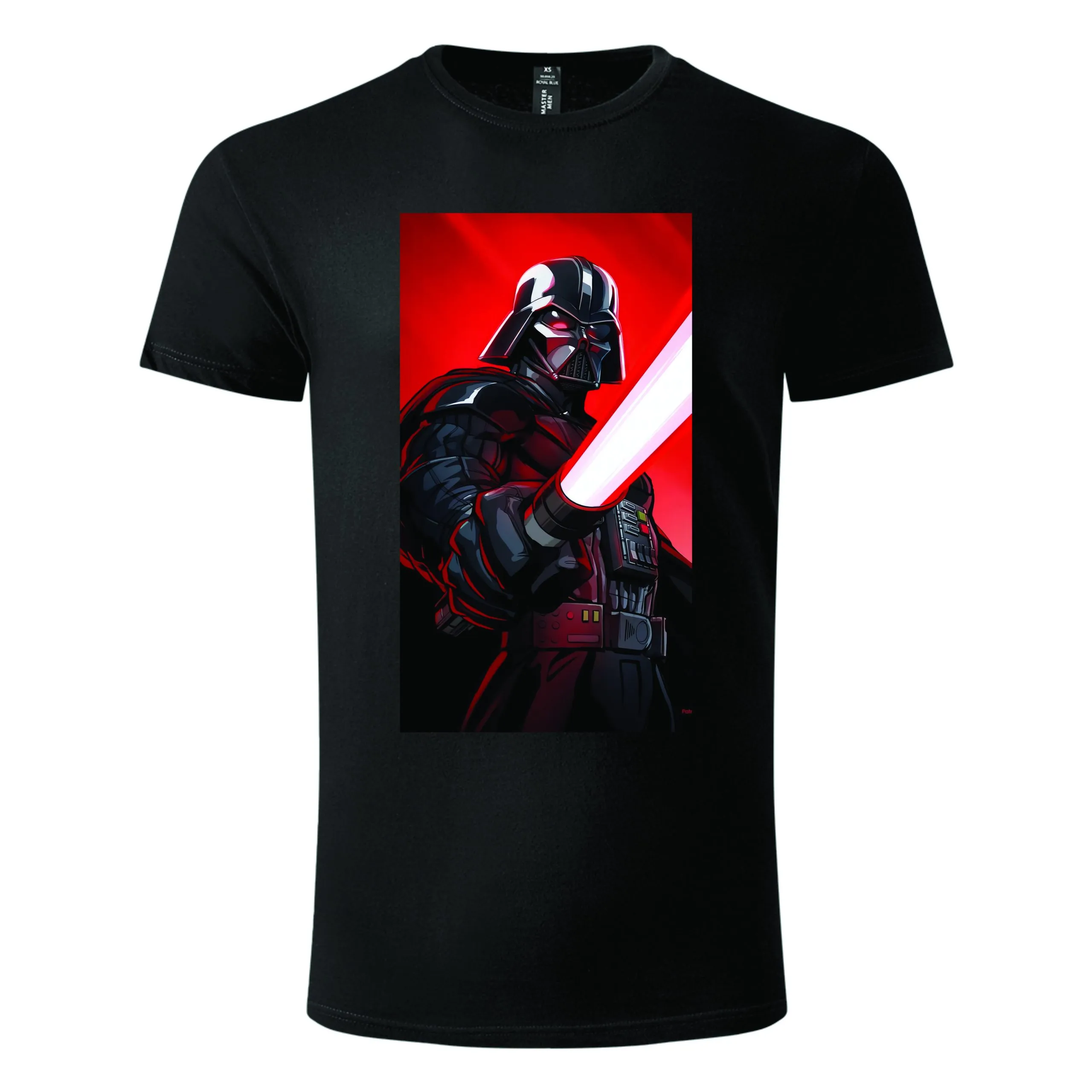 Majica kratkih rukava crna - Darth Vader red anger