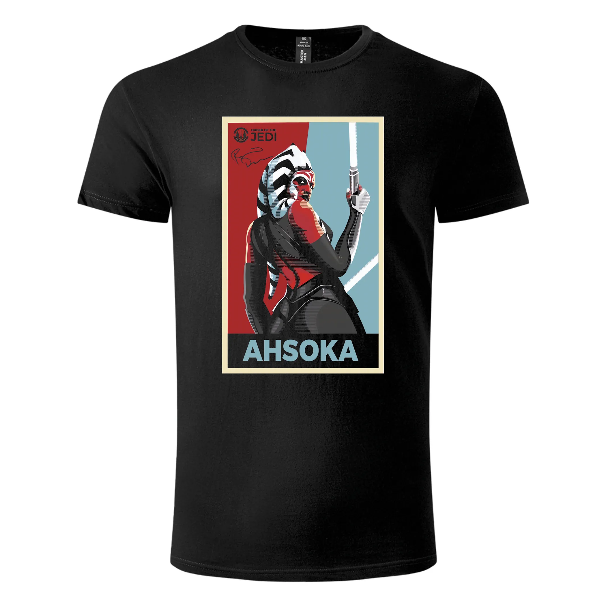 Majica kratkih rukava crna – Ahsoka Tano