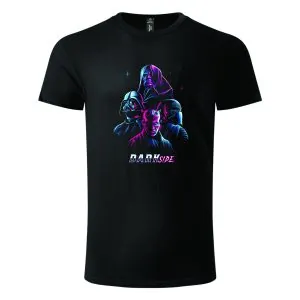 Majica kratkih rukava crna – Dark Side neon night