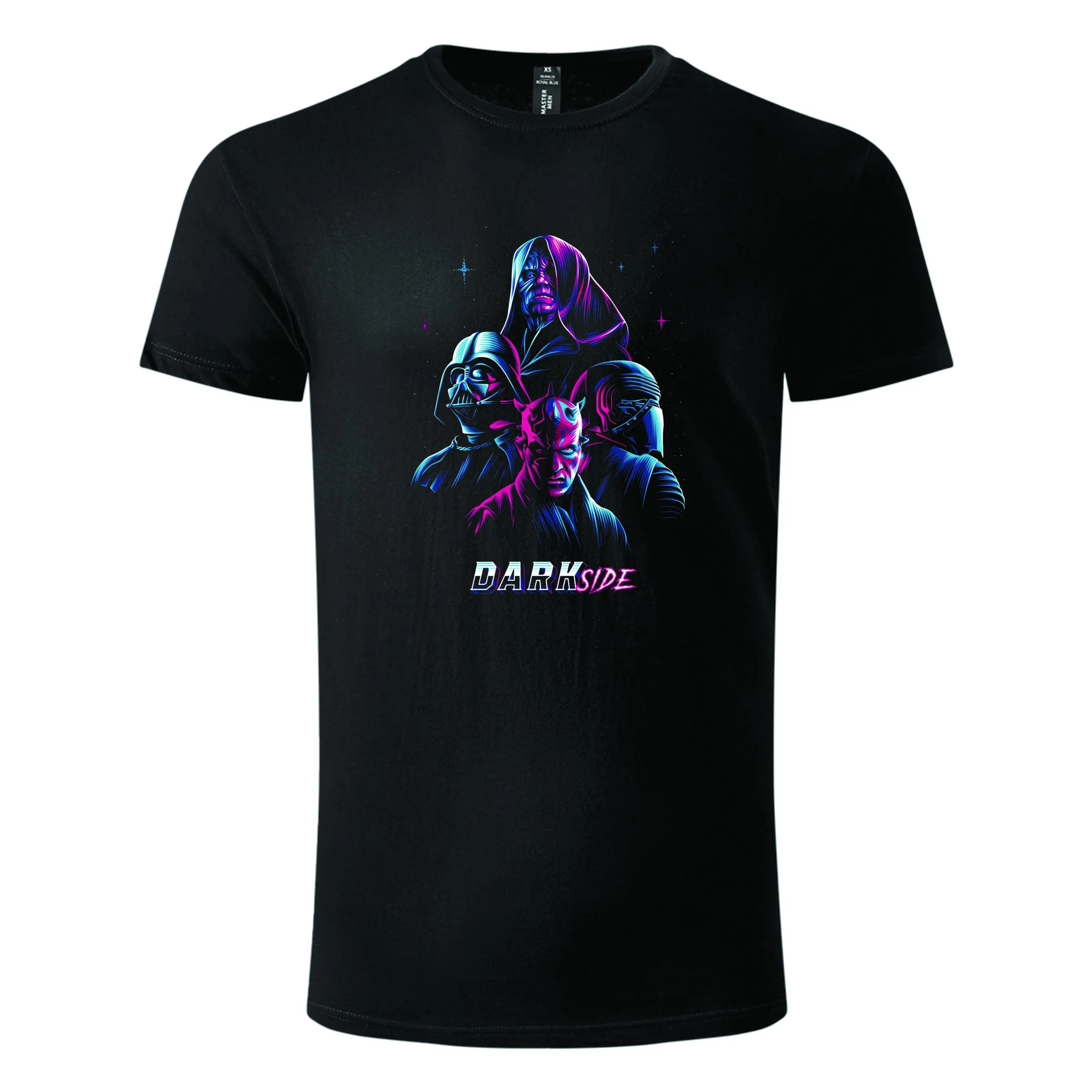 Majica kratkih rukava crna – Dark Side neon night