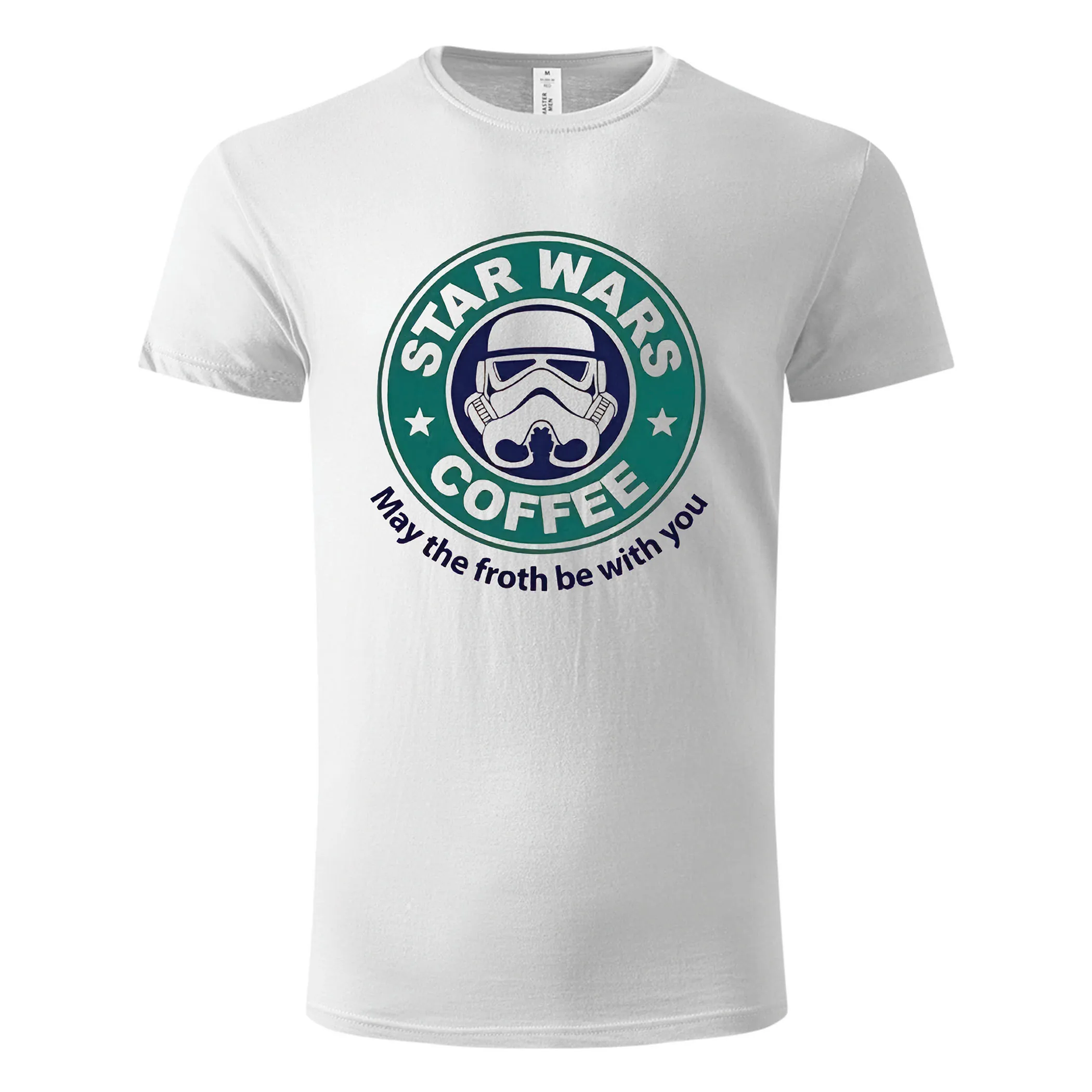 Majica kratkih rukava bela - Star Wars StarBucks coffee