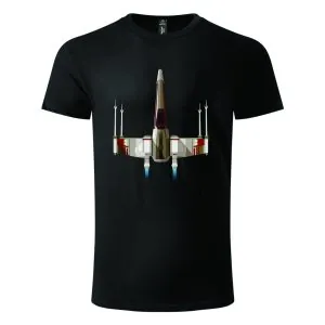Majica kratkih rukava crna - X-Wing
