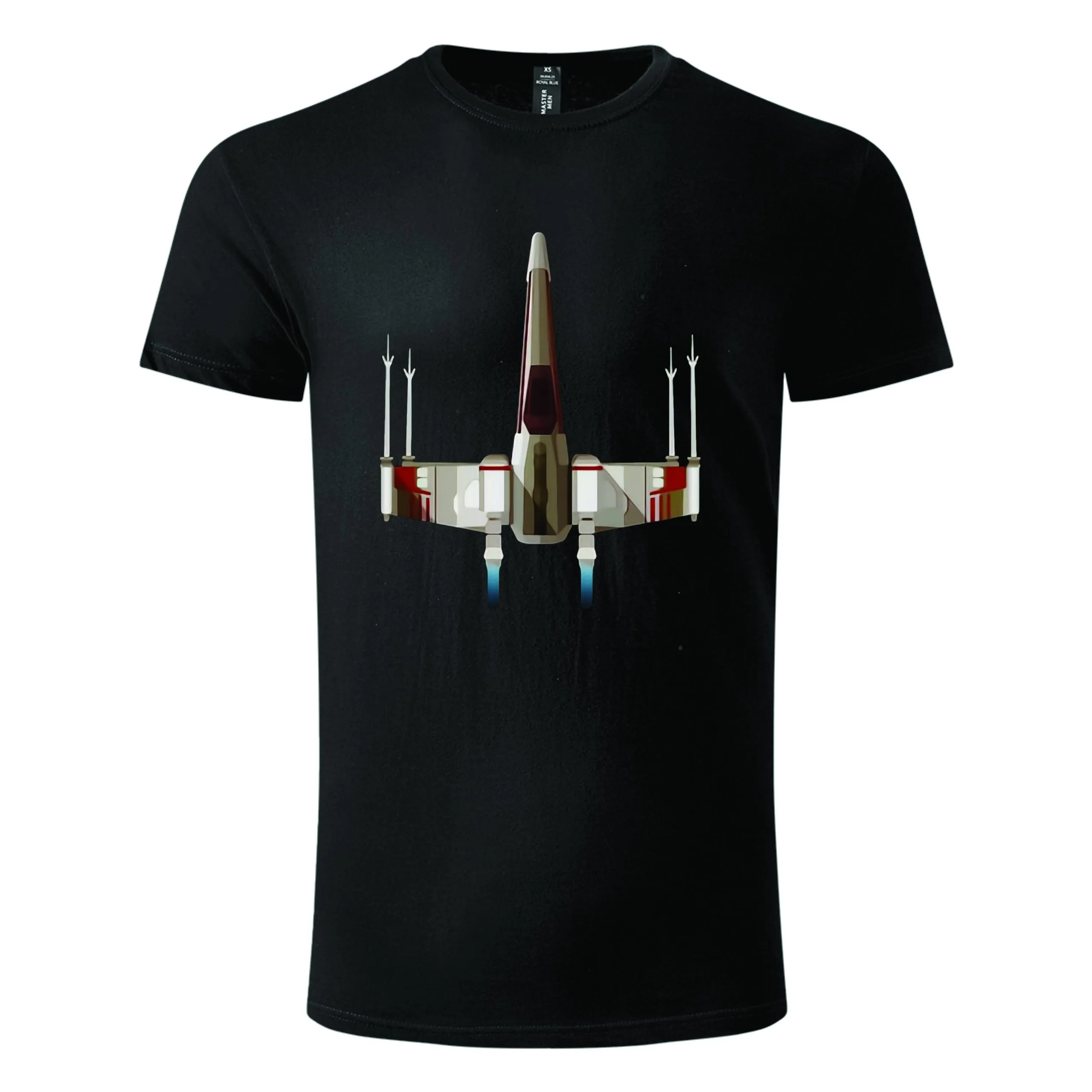 Majica kratkih rukava crna - X-Wing