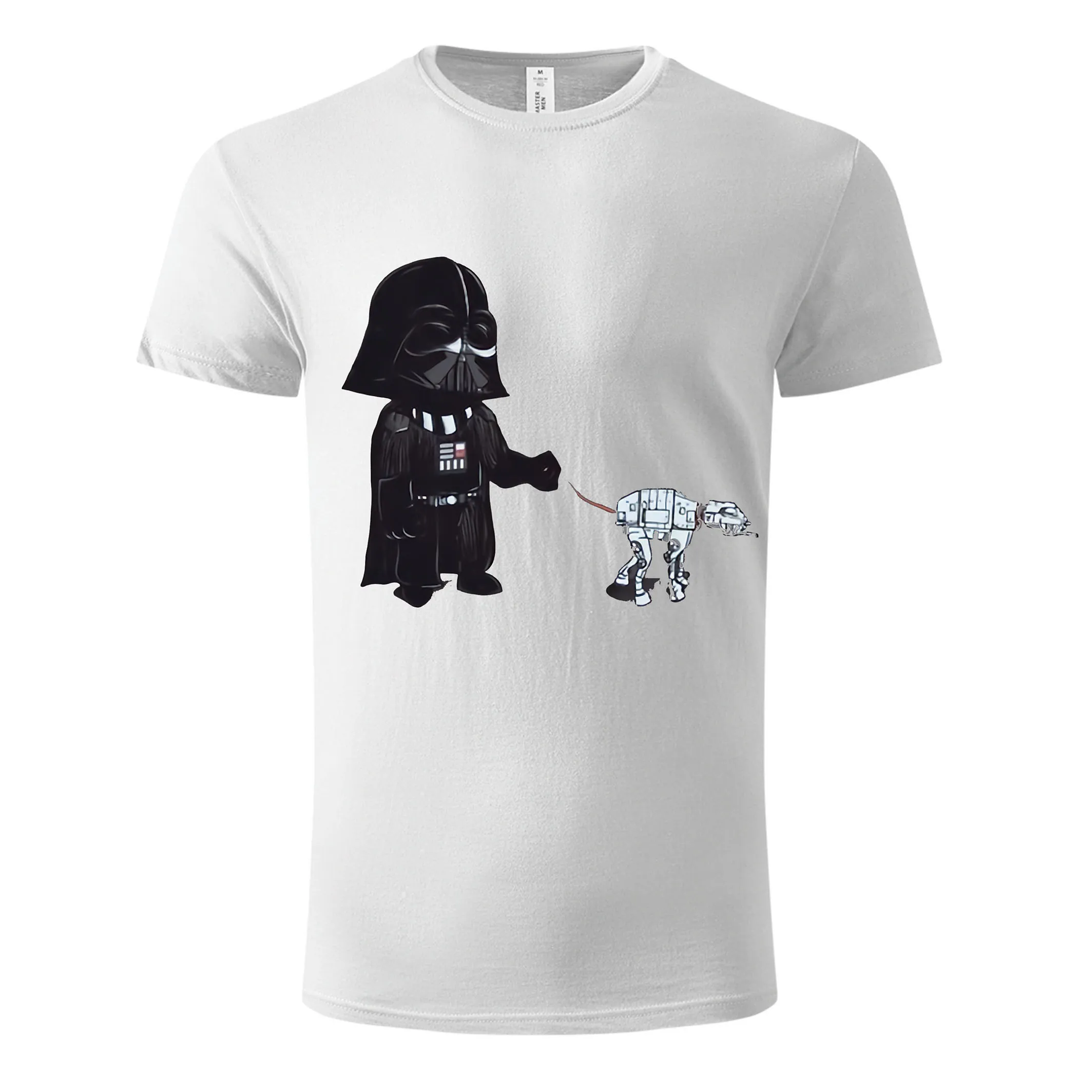 Majica kratkih rukava bela - Darth Vader AT-AT pet