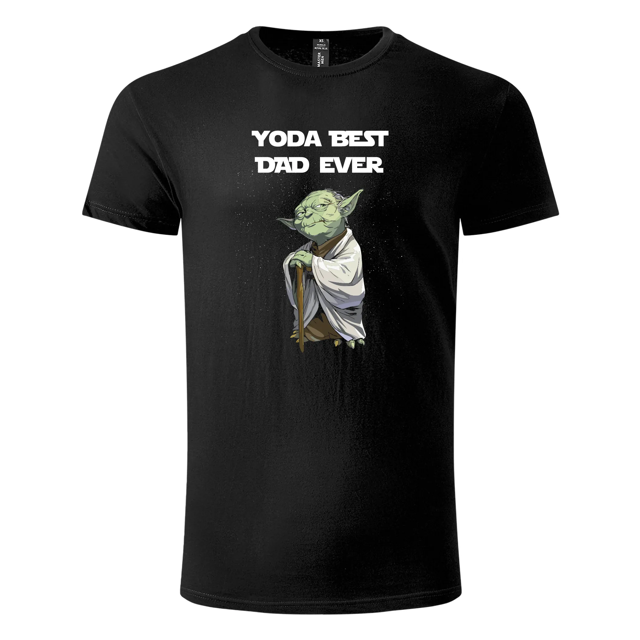 Majica kratkih rukava crna – Yoda best dad ever