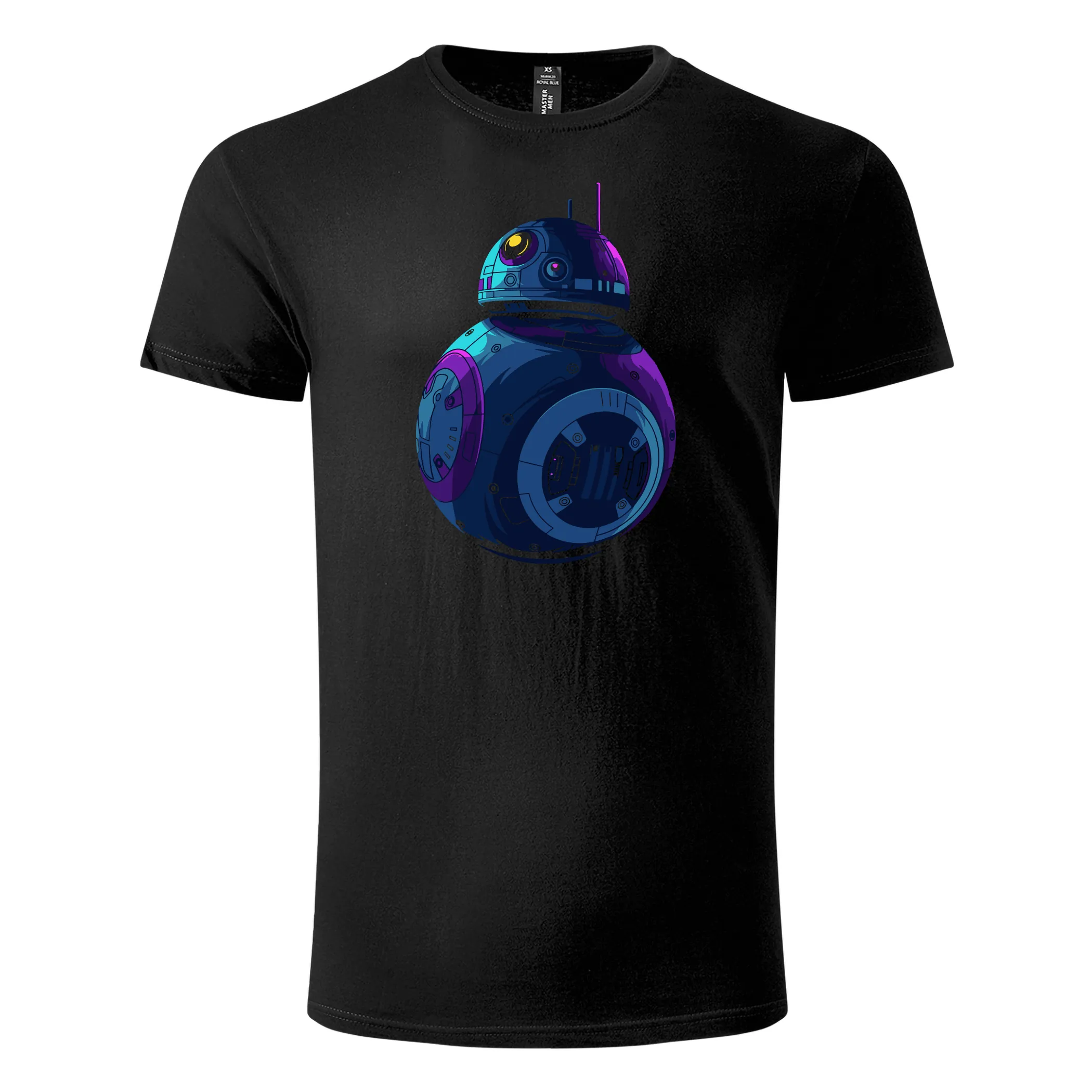 Majica kratkih rukava crna – BB8 neon night