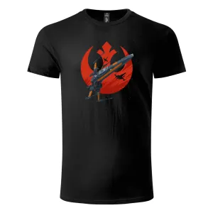 Majica kratkih rukava crna – X wing rebels