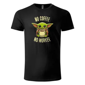Majica kratkih rukava crna – Grogu no coffee