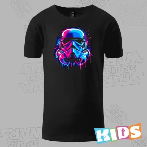 Dečija Majica kratkih rukava crna – Imperial Stormtrooper neon dreams Dečija Majica kratkih rukava crna – Imperial Stormtrooper neon dreams