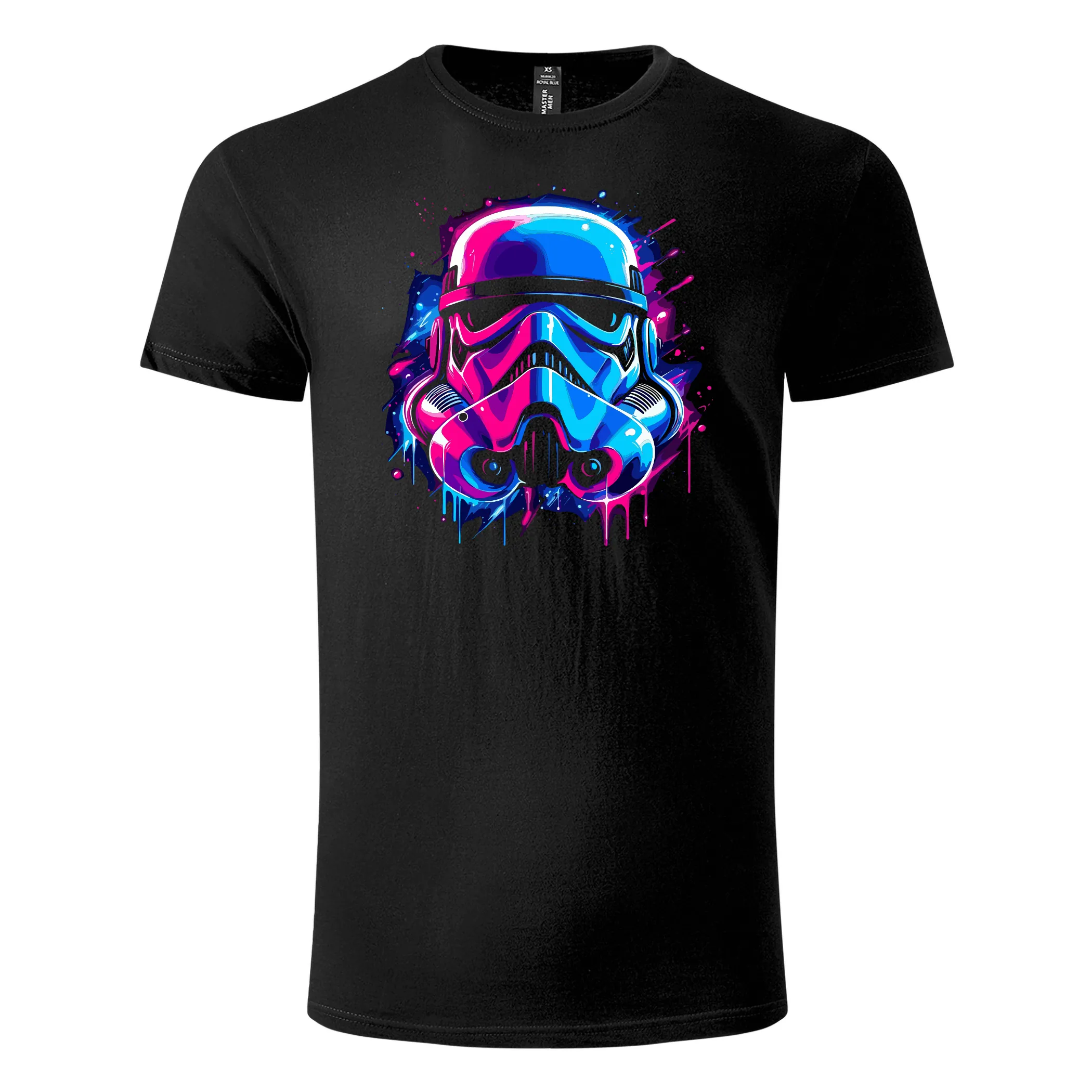 Majica kratkih rukava crna – Imperial Stormtrooper neon dreams