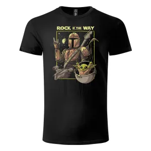 Majica kratkih rukava crna – Rock is the Way