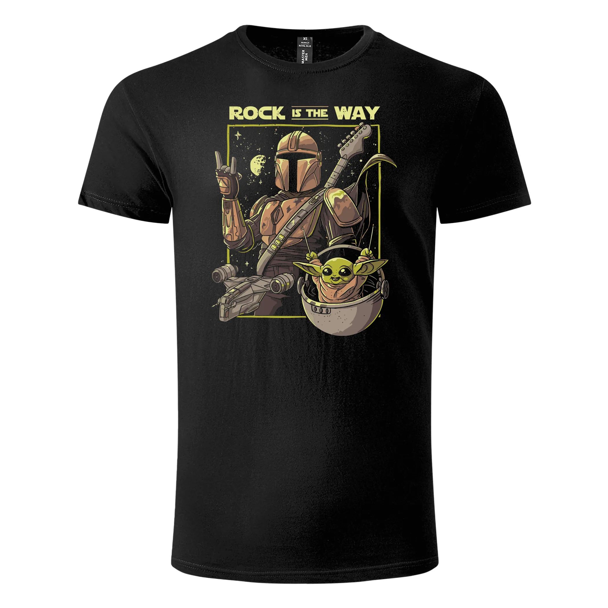 Majica kratkih rukava crna – Rock is the Way